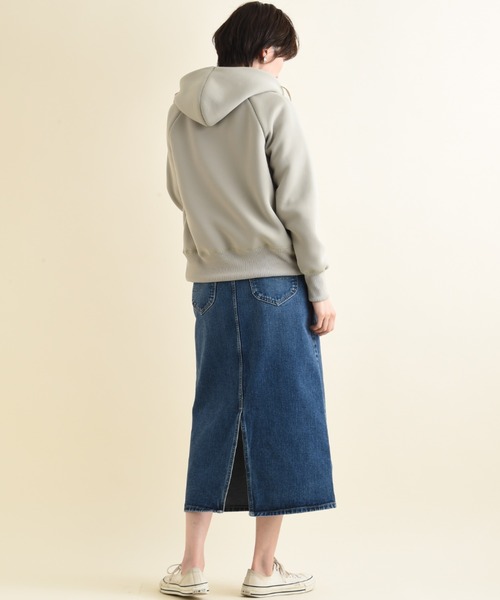 ダンボールパーカー ITEMS URBANRESEARCH パーカー ストレッチダンボール プル