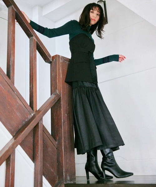 LADYMADE（レディメイド） ベスト ジレ ロングベアビスチェ レディース