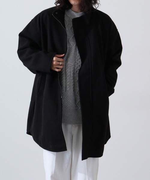 ATELANE（アテレーン） モッズコート コート ルーズシルエットフェイク