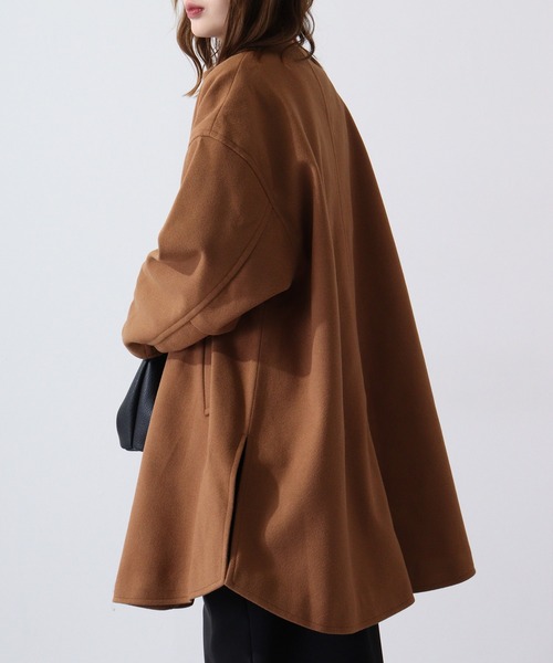 ATELANE（アテレーン） モッズコート コート ルーズシルエットフェイク