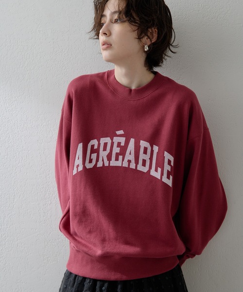 THE PAUSE トレーナー スウェット 「THE PAUSE」ロゴスウェット