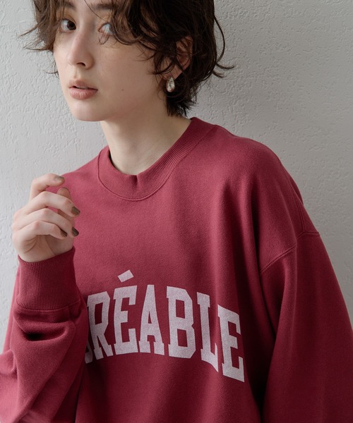 THE PAUSE トレーナー スウェット 「THE PAUSE」ロゴスウェット