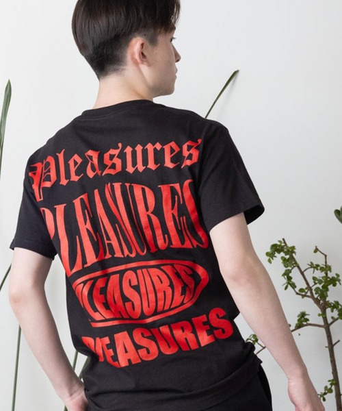 [Pleasures] プレジャーズ Tシャツ T-Shirt (送料関税込み) PLEASURES tシャツ PLEASURES/プレジャーズ STACK T-SHIRT T
