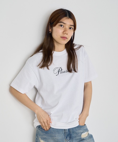 PLEASURES tシャツ PLEASURES/プレジャーズ STACK T-SHIRT T