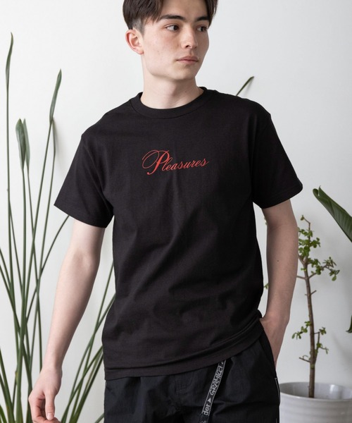 PLEASURES tシャツ PLEASURES/プレジャーズ STACK T-SHIRT T