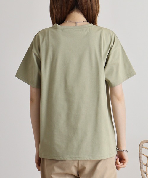 tシャツ BRODIAEA フォトプリントＴシャツ レディース tシャツ BRODIAEA フォトプリントTシャツ レディース