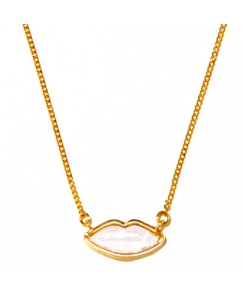 【les bonbon】lip necklace/リップネックレス les bonbon（ルボンボン） アレルギー対応 ネックレス 「les bonbon