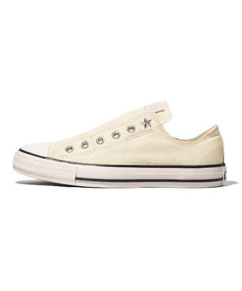 国内配送 CONVERSE ALL STAR ST SLIP OX OFF WHITE CONVERSE】 コンバース AS ST SLIP OX オールスター ST スリップ