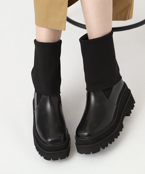 ESPERANZA ブーツ ニットロングブーツ レディース : ZOZOTOWN