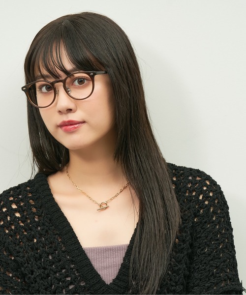 Zoff（ゾフ） uvカット 伊達メガネ メガネ 眼鏡 「辺見えみりさん