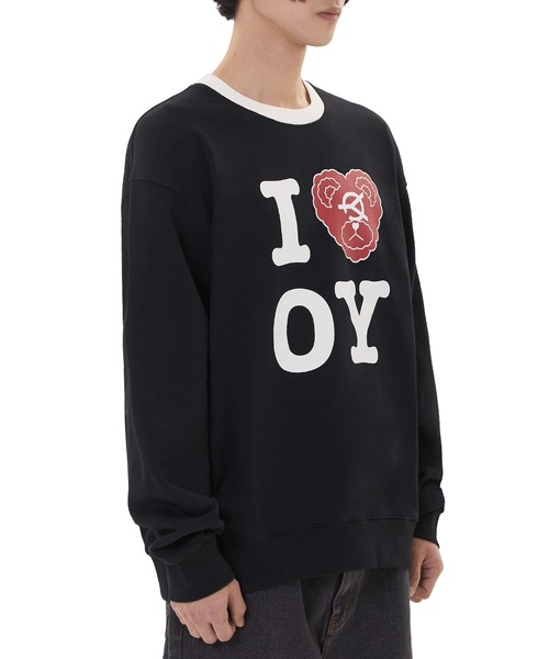 OY（オーワイ） トレーナー スウェット 「OY/オーワイ」I LOVE OY MTM