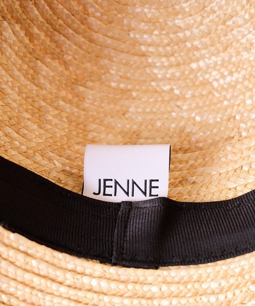 新品✨ 大人気ホワイト✨JENNEコットンビッグリボンカサブランカ 帽子 ハット JENNE コットンビッグリボンカサブランカ