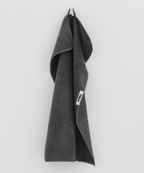 TEKLA バスタオル Black Stripes 70×140cm タオル 「TEKLA」70×140