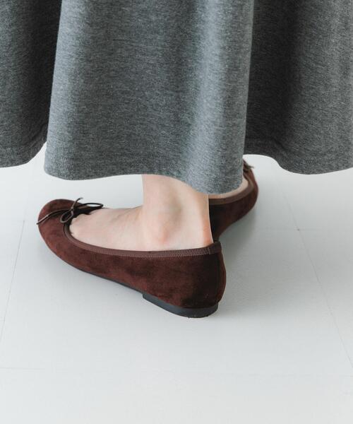 バレエシューズ パンプス 「MADE IN JAPAN」プレーンバレエシューズの画像