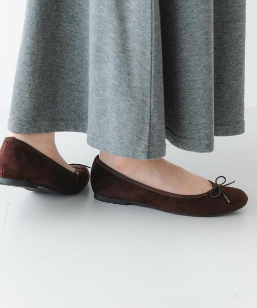 バレエシューズ パンプス 「MADE IN JAPAN」プレーンバレエシューズの画像