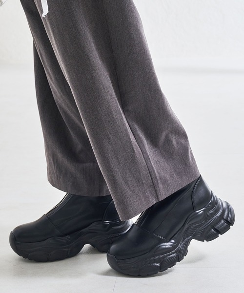 ORiental TRaffic（オリエンタルトラフィック） ブーツ フロントジップ