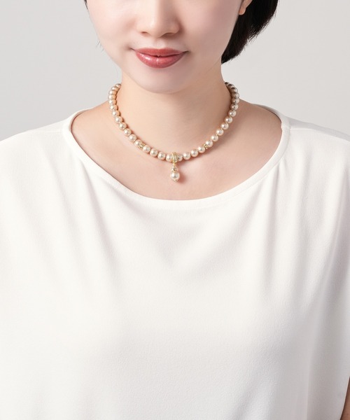 LANVIN en Bleu ネックレス パール 2WAYネックレス レディース