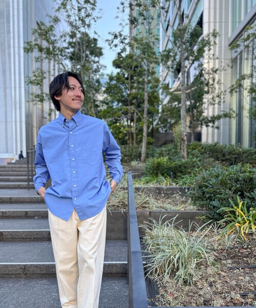THOMAS MASON ステッチシャツ 25SS　L 黒 Thomas Mason Black Shirt – StudioSuits
