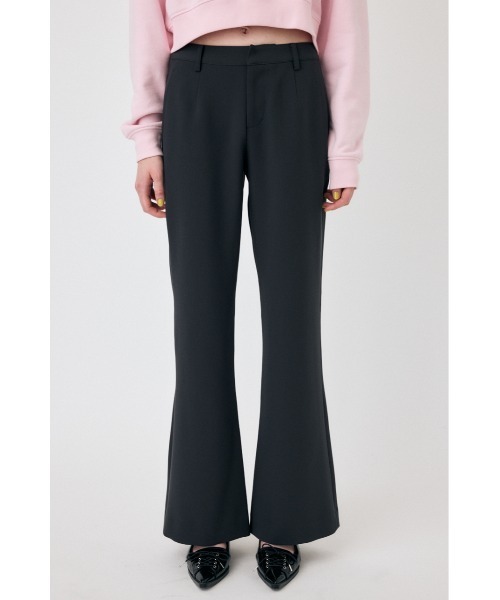 MOUSSY（マウジー） スラックス パンツ LOW WAIST FLARE パンツ