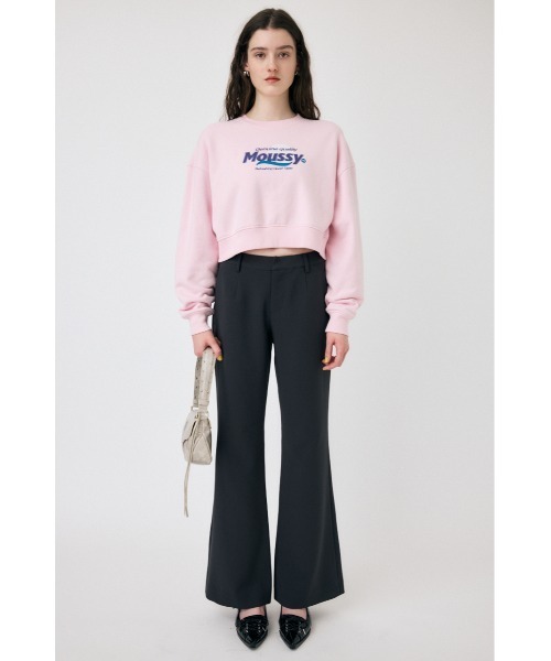MOUSSY（マウジー） スラックス パンツ LOW WAIST FLARE パンツ