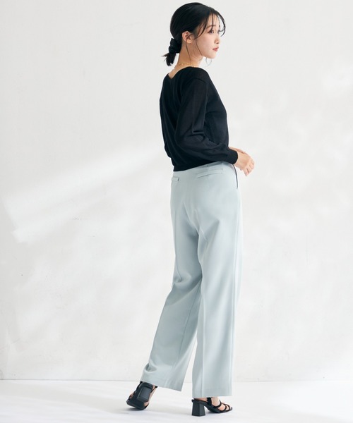 MISCH MASCH（ミッシュマッシュ） パンツ WEB限定 サイドリボンタック