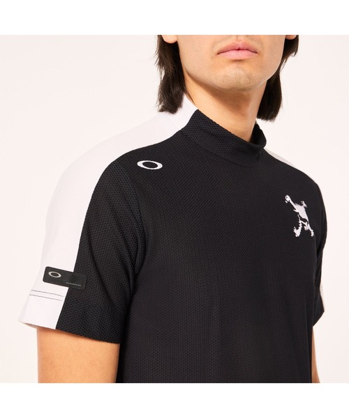 OAKLY オークリー　ゴルフポロシャツ 新品タグ付きL OAKLEY オークリ― SKULL COOL STR. ADVANCED MOCK / POLO SHIRT