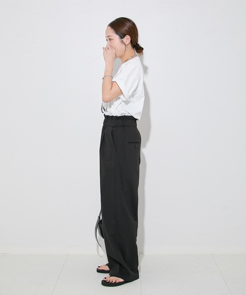 journal standard ウォッシャブルドビークロスラインパンツ JOURNAL STANDARD パンツ 「追加」ウォッシャブルコットンリネン