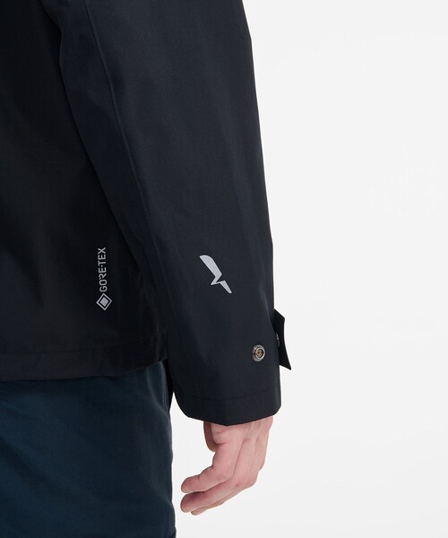 マウンテンパーカー ウインドブレーカー GORE-TEX ゴアテックス 防水 防風 透湿 フーデッドジャケット メンズの画像