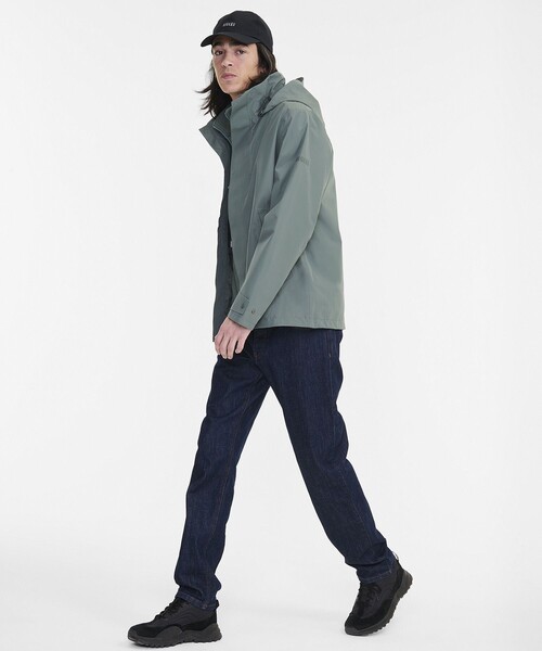 マウンテンパーカー ウインドブレーカー GORE-TEX ゴアテックス 防水 防風 透湿 フーデッドジャケット メンズの画像