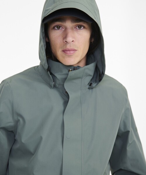 マウンテンパーカー ウインドブレーカー GORE-TEX ゴアテックス 防水 防風 透湿 フーデッドジャケット メンズの画像