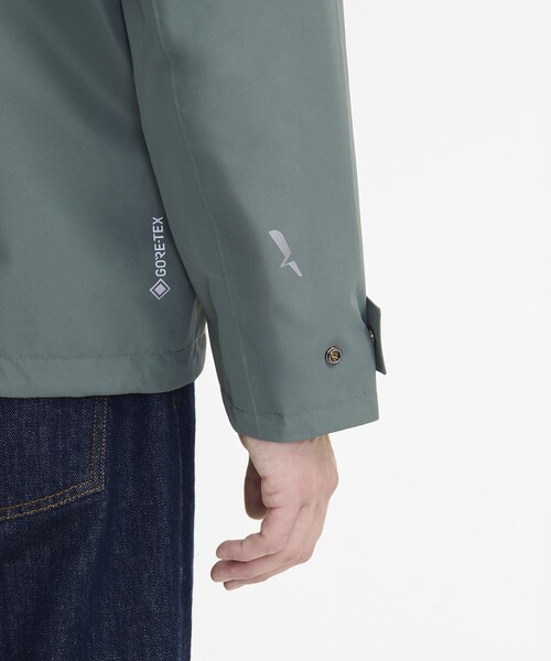 マウンテンパーカー ウインドブレーカー GORE-TEX ゴアテックス 防水 防風 透湿 フーデッドジャケット メンズの画像