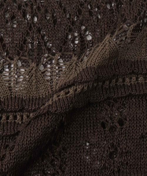 あっつん　ODAKHA ／ crazy knit（クレイジーニット） ODAKHA（オダカ） ニット セーター ODAKHA / crazy lace short knit