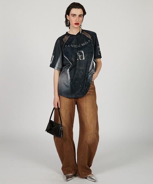 【VERY掲載】PRANK PROJECTカーブ コクーン デニム カーブコクーンデニム / Curved Cocoon Denim（デニムパンツ
