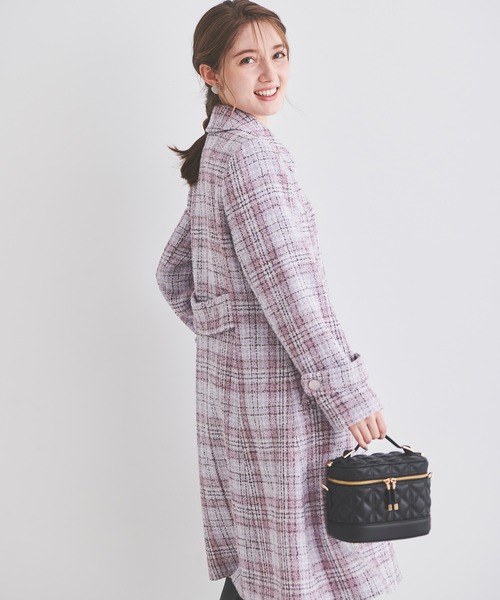 LAISSE PASSE（レッセパッセ） ステンカラーコート SMALL ラベンダー