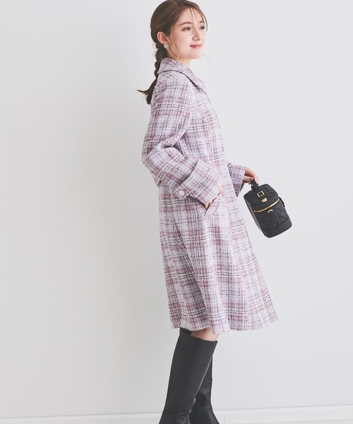 LAISSE PASSE（レッセパッセ） ステンカラーコート SMALL ラベンダー