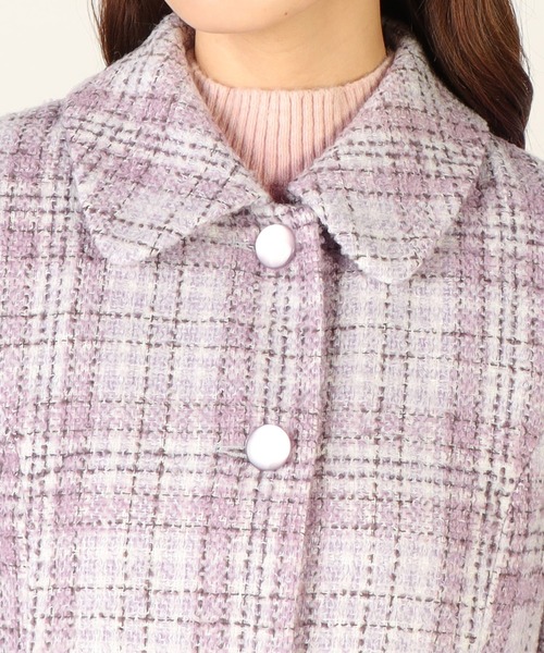 LAISSE PASSE（レッセパッセ） ステンカラーコート SMALL ラベンダー