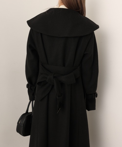 「one after another NICE CLAUP」 コート MEDIUM アイボリー レディース_画像3