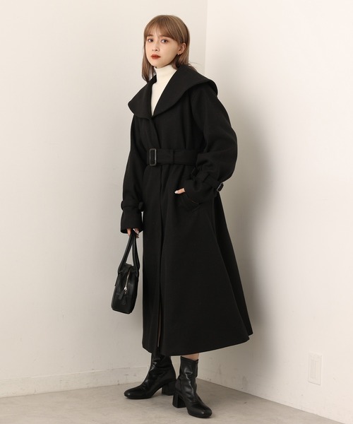 「one after another NICE CLAUP」 コート MEDIUM アイボリー レディース_画像6