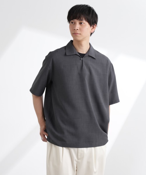 yuu さま専用 NANO universe シャツ ライトウェイトドライ スキッパーシャツ