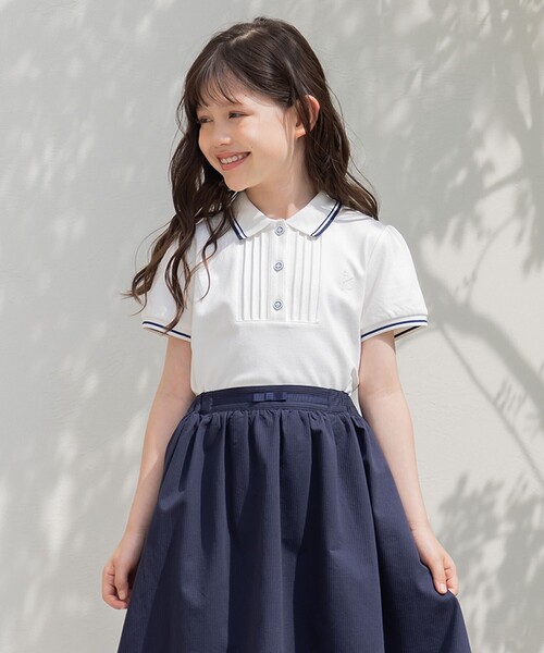 軽くて柔らかいストレッチカノコＴシャツ 組曲 tシャツ 「150-170cm」ストレッチカノコ ポロシャツ キッズ