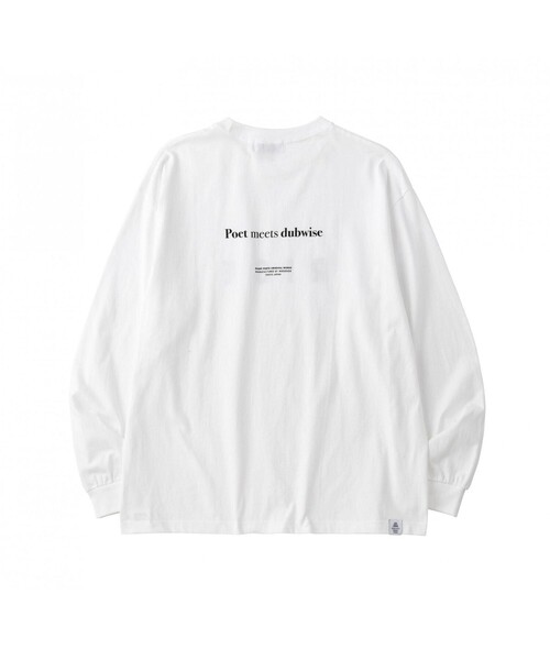 【美品】POET MEETS DUBWISE ロンT Fサイズ 長袖Tシャツ 白 楽天市場】POET MEETS DUBWISE ポエットミーツダブワイズ THINK