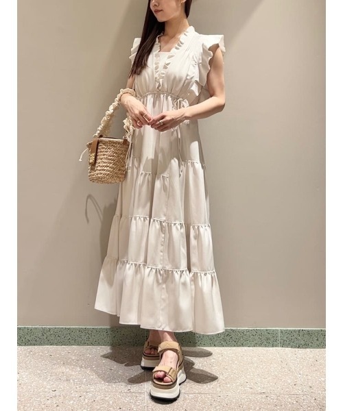 【新品未着用】 SNIDEL デザインティアードワンピース SNIDEL｜デザインティアードワンピース | Rakuten Fashion(楽天