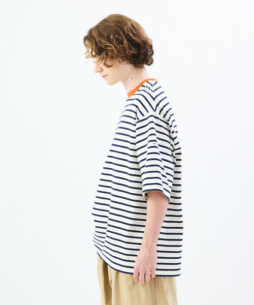 ORCIVAL tシャツ | コットン クルーネックワイドTシャツ MEN