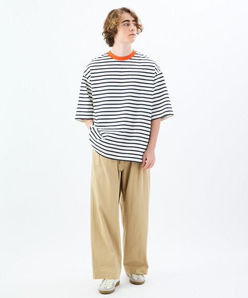 オーシバル　メンズ　カットソー ORCIVAL オーシバル ボートネック Tシャツ OR-C0084 SOE
