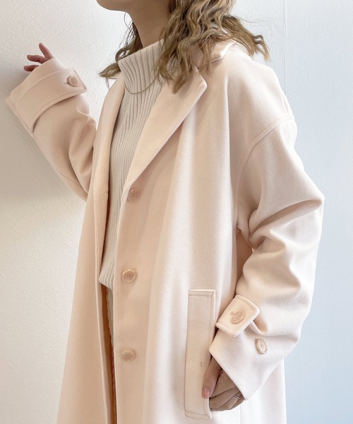 w closet（ダブルクローゼット） チェスターコート FREE グレー