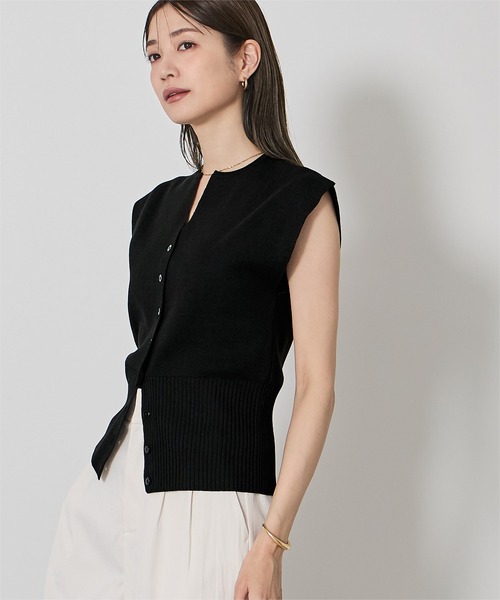 ニット セーター キーネックワイドニット レディース 洗える】BUNNY キーネック ニット / J.PRESS LADIES