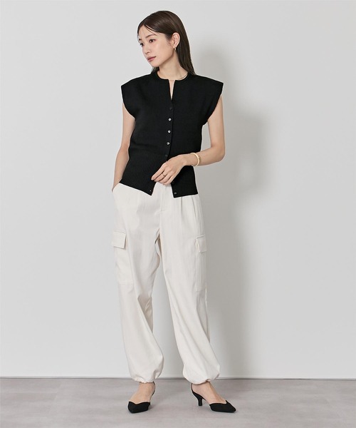キーネックニット セール】 【セットアイテム】 キーネックニット×インナー