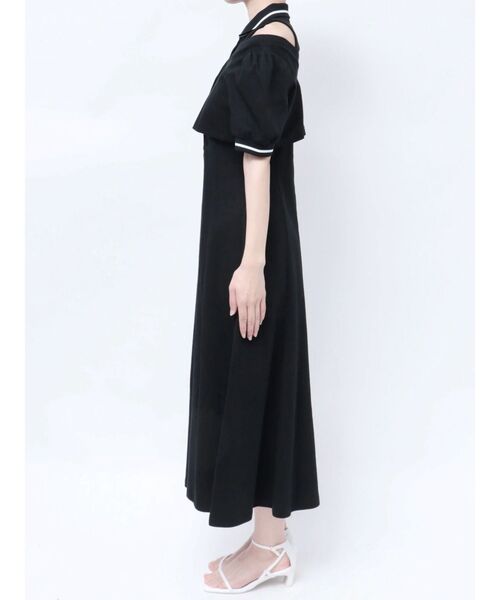 CPG 黒 ポロワンピース POLO BCS ワンピース 「POLOBCSコラボ」レイヤードポロ