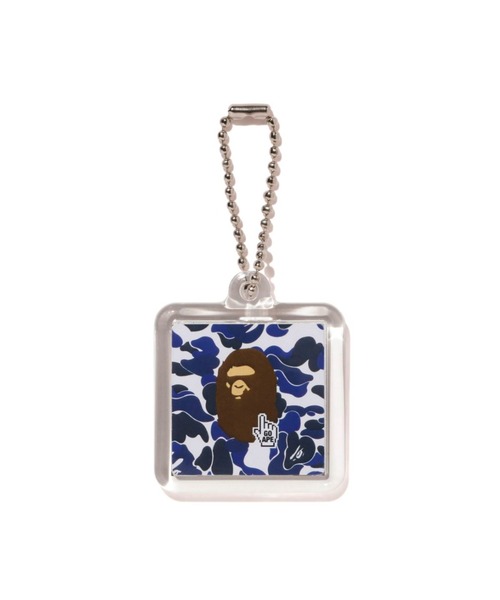キーホルダー・アクリルキーホルダー BAPE KEYCHAIN A BATHING APE（アベイシングエイプ） キーホルダー ABC CAMO APE HEAD