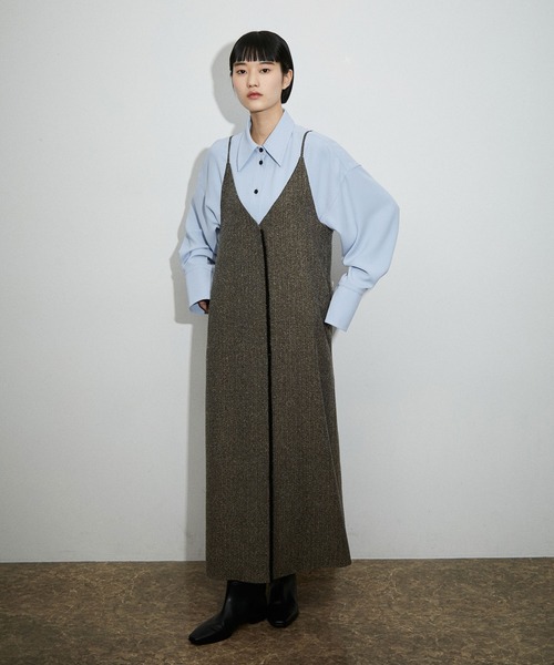 「ADAM ET ROPE'」 長袖シャツ FREE オフホワイト レディース ADAM ET ROPE' 「ADAM ROPE'」 長袖シャツ FREE オフホワイト